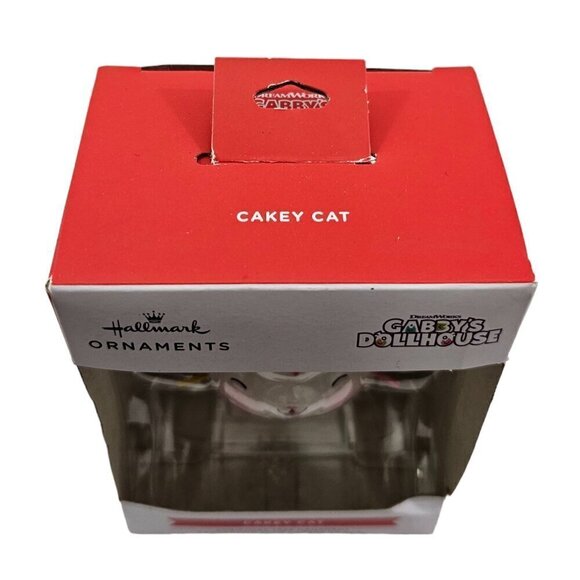 Hallmark Gabby’s Dollhouse Cakey Cat Christmas Holiday Ornament NEW** - Picture 2 of 10